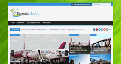 Desktop Screenshot of essentialhaccp.com