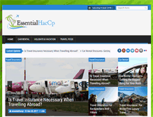 Tablet Screenshot of essentialhaccp.com